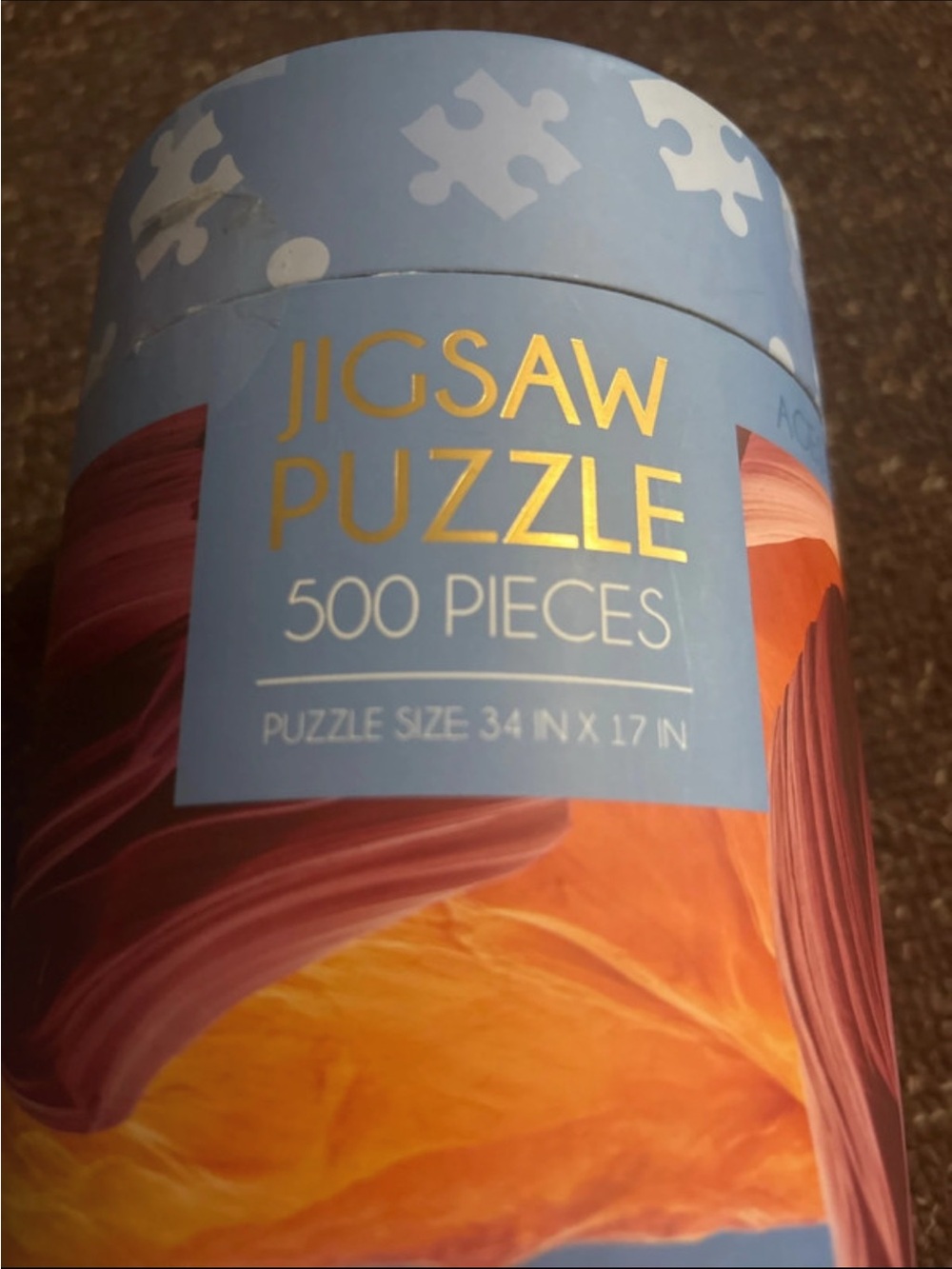 Jigsaw Puzzle 500 Pieces - Blue & Orange